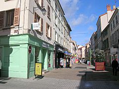 Rues Piétonnes Maréchal Foch Roanne