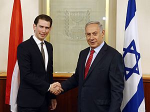 Sebastian Kurz Arbeitsbesuch Israel (26775317180)