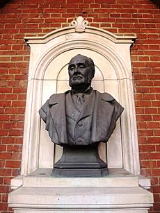 Sir Clements Robert Markham Bust