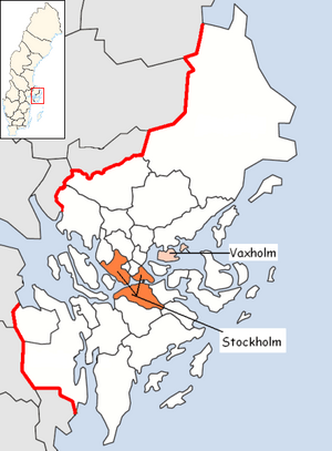 Vaxholm Municipality in Stockholm County.png