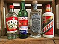 Vertreter der vier Baijiu Kategorien