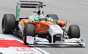 Adrian Sutil 2011 Malaysia FP3