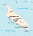 Aruba map