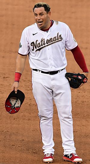 Asdrubal Cabrera at third base Washington Nationals vs. Toronto Blue Jays at Nationals Park, July 27, 2020 (All-Pro Reels Photography).jpg