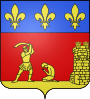 Blason ville fr Bazas (Gironde)