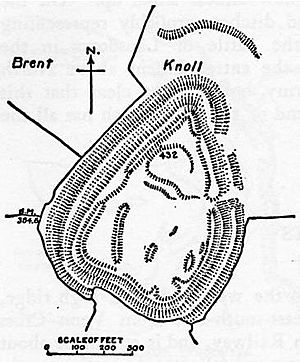 Brent Knoll Somerset Map