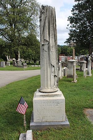 Charles Ellet Jr Gravestone