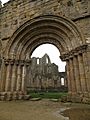 Cloister portal at Founain Abbey