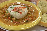 Crawfish etouffee