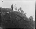 Franklin D. Roosevelt with three other friends in Campobello - NARA - 196948