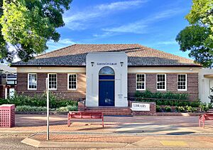 Griffith Library, NSW, 2022