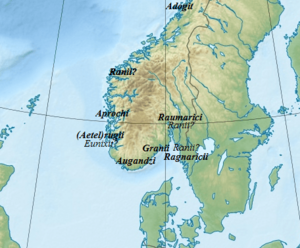 Jordanes, Norway tribes