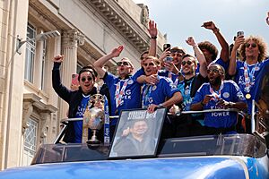 Leicester City champions parade 2024