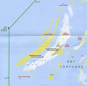 Loggerhead Key map