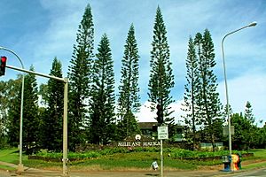 Mililani Mauka, the newer area of Mililani located on the mountain, or mauka, side of the H-2 freeway