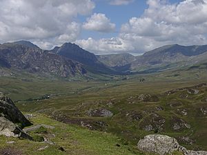 Ogwen Valley from Crimpiau