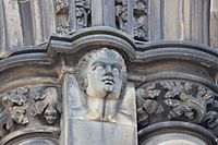 Robert Fergusson as depicted on the Scott Monument