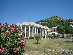 Skanderbeg grave and Lezhë Castle