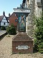 Town sign, Wymondham - geograph.org.uk - 45277