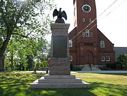 War Monument by sculptor John A. Wilson