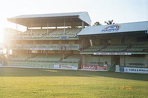 Wes Hall & Charlie Griffith and Sir Garfield Sobers (Kensington stands), Barbados