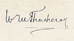 William Makepeace Thackeray's signature.jpg