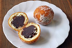 Bean jam doughnut,Katori-city,Japan.JPG