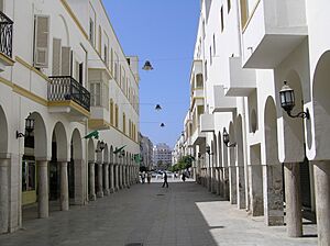 Benghazi. Omar Mukhtar Street