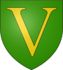 Blason ville fr Villemoustaussou (Aude)