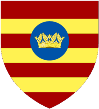 Cameron of Balhousie Escutcheon.png