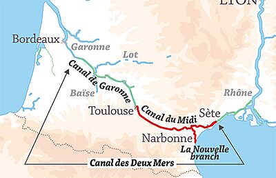 Canal du Midi location