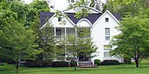 Caudel House on Blythe Branch, in Frenchburg, Kentucky