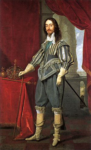 Charles I by Daniel Mytens