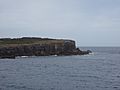 Cliffs on the southern coast of Bowen Island November 2021