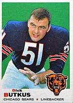 Dick butkus topps card