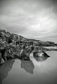 Flaajokull glacier