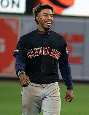 Francisco Lindor in 2019