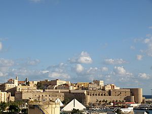 Frente de la Marina, Melilla la Vieja