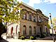 The front facade of the former customs house in Hamilton