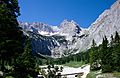 Hoellentalangerhuette Richtung Zugspitze