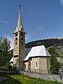 Kirche Bergün Ansicht