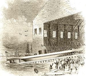 Launch USS Monitor