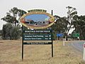 Lockhart entrance sign