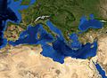 Mediterranean Sea 16.61811E 38.99124N