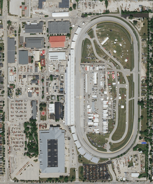 Milwaukee Mile landsat