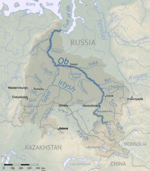 Ob river basin map.png