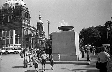 Olympic Fire in Berlin 1936