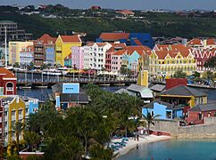 Queen Emma Bridge in Curaçao