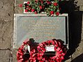 Quorndon US WWII Memorial Plaque