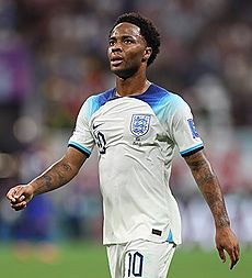 Raheem Sterling - USA vs ENG - FIFA WC 2022